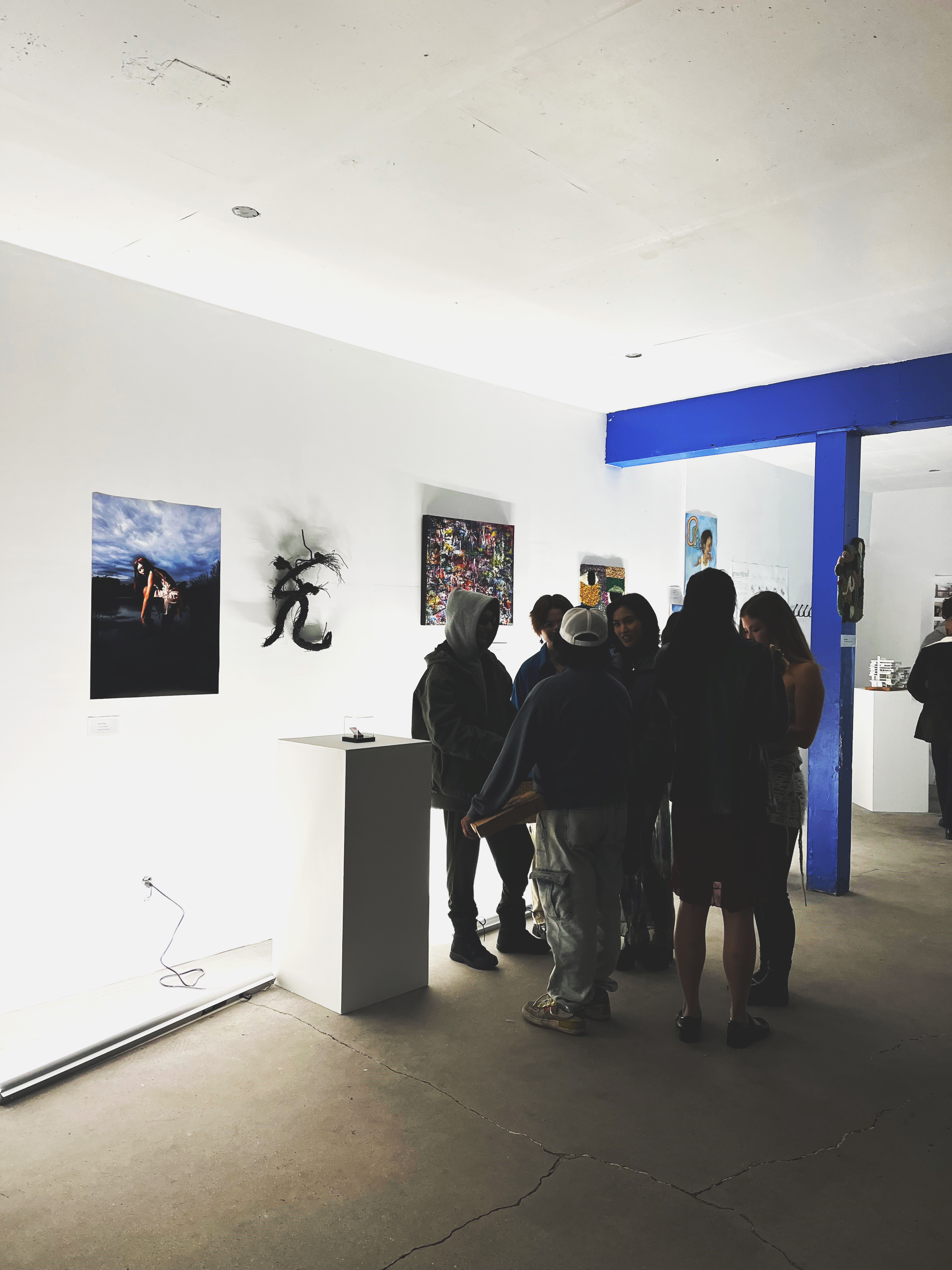 Attendees enjoy art and atmosphere at "Common Ground."