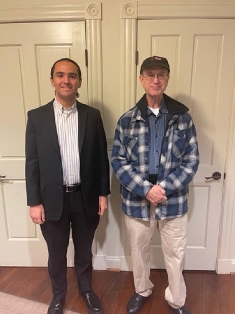 Example of an image that is floated to the right side Ethan Gutterman and Congressmember Brad Sherman