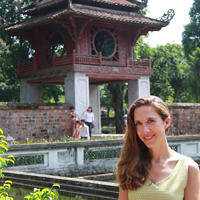 Christina Firpo in Vietnam