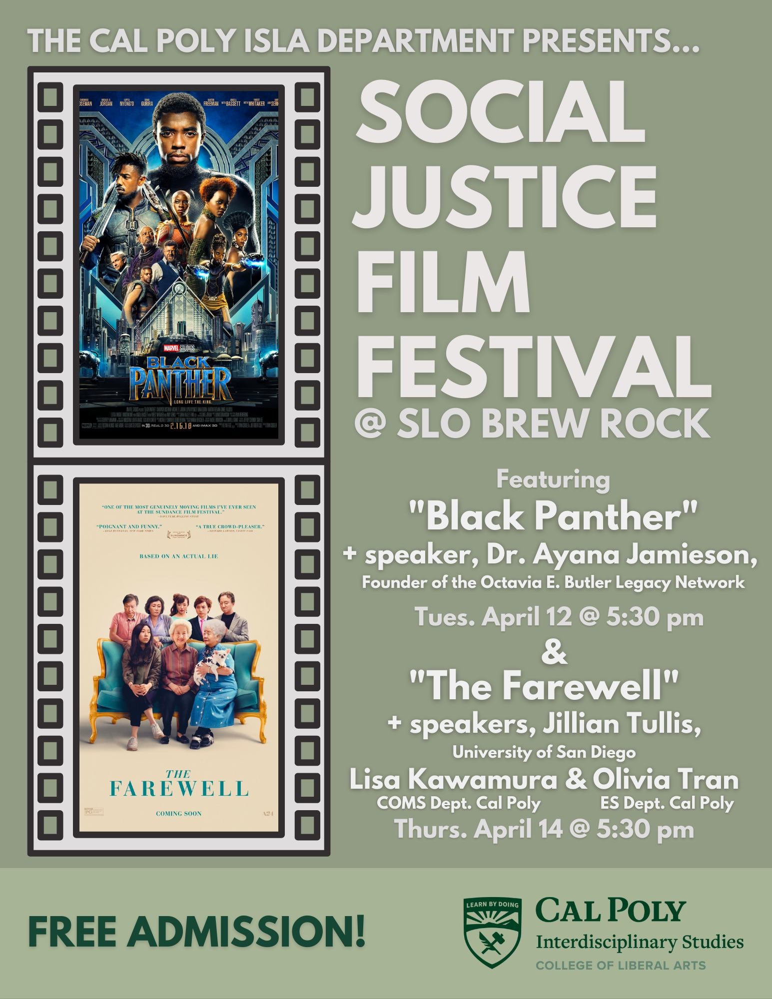 Social Justice Film Festival Poster