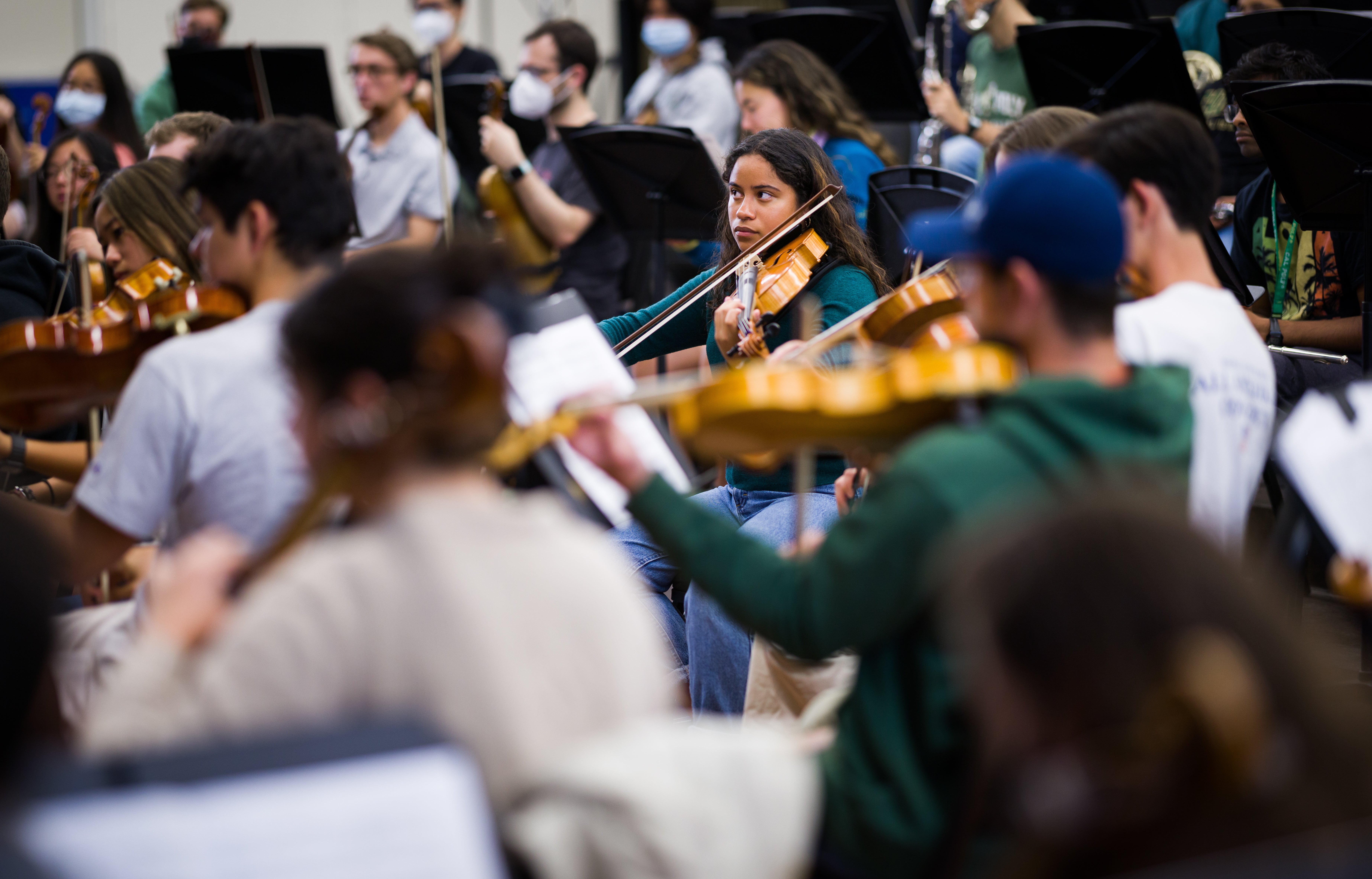 Cal Poly Music Department Practice
