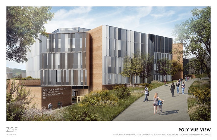 Rendering of new interdisciplinary building