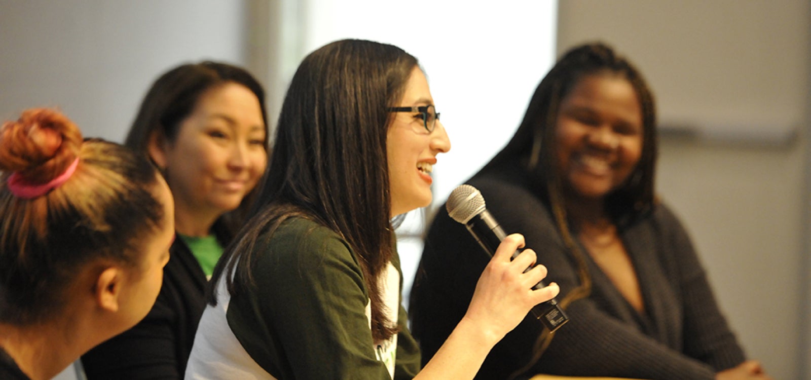 Speakers share their thoughts on inclusivity at the Teach In.