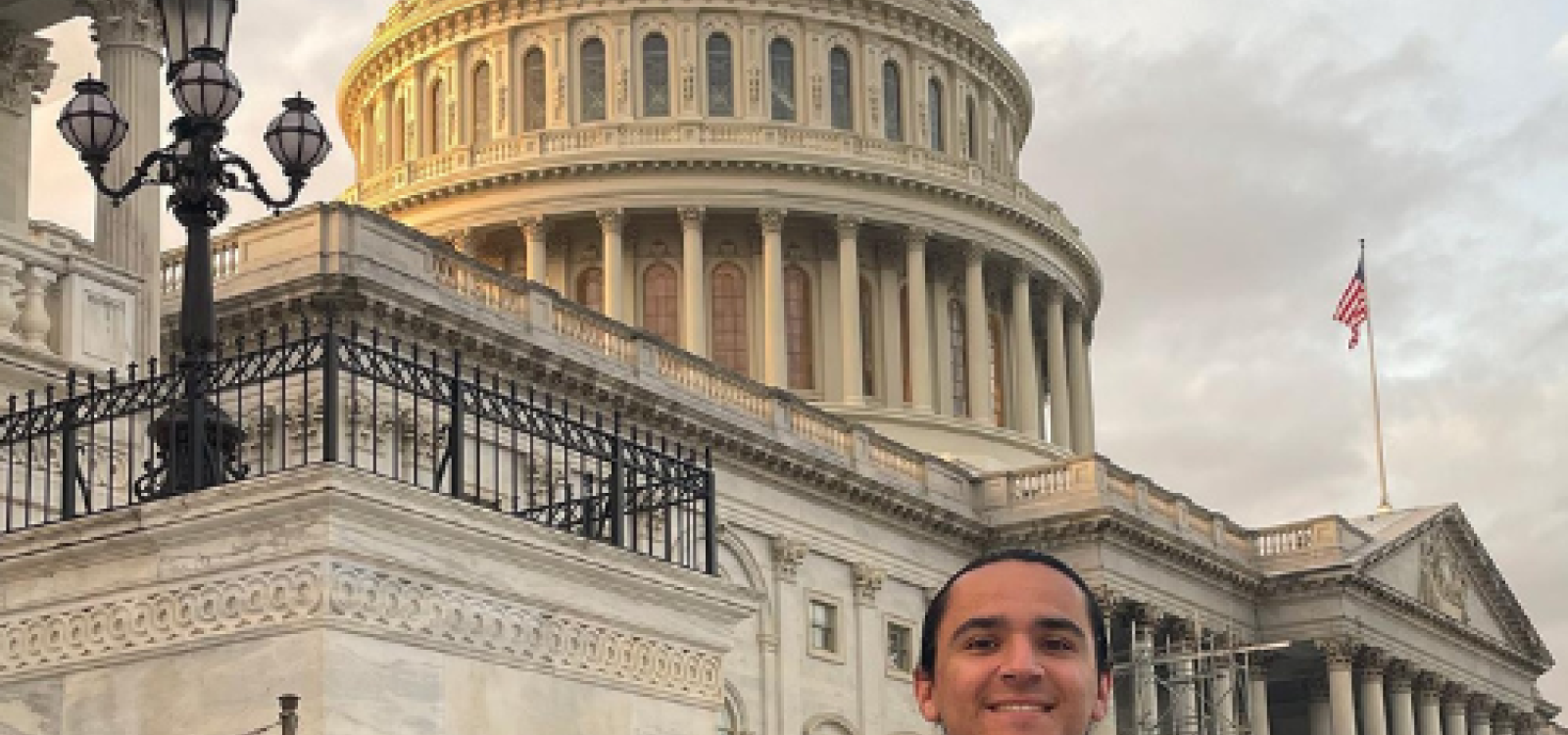 Ethan Gutterman at the Capitol Building