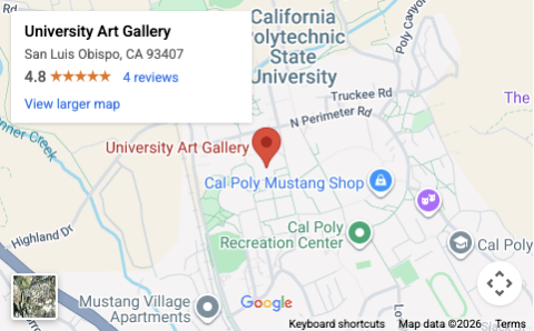 Google map screenshot of Art Gallery