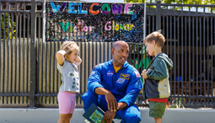 Victor Glover at Preschool Learning Lab