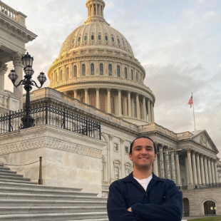 Ethan Gutterman at the Capitol Building
