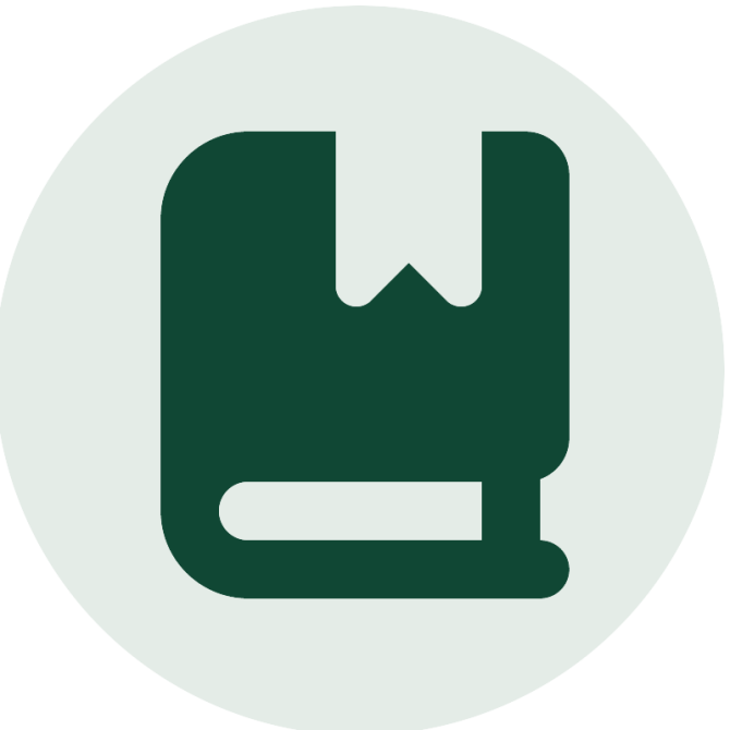 book with bookmark icon