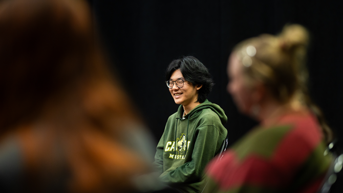 Ancestral theatre students
